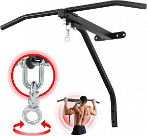 Physionics Nástěnný držák na boxovací pytel s tyčí 2 v 1