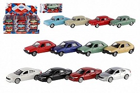 Auto Welly Škoda 1:60 kov/plast 7cmna volný chod