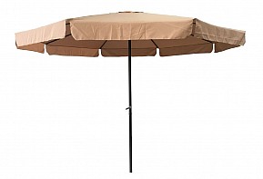 Slunečník STANDART s kličkou, 3 m, béžový