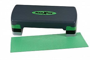 MAXXIVA fitness stepper, výškově nastavitelný, zelená