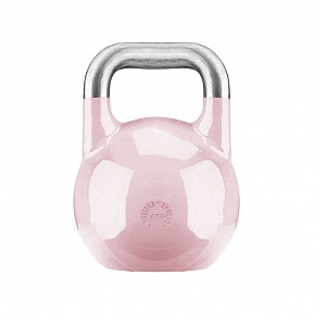Gorilla Sports Soutěžní kettlebell, růžový, 8 kg