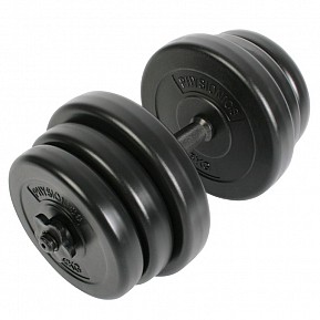 PHYSIONICS Jednoruční činka se závažím, 20 kg
