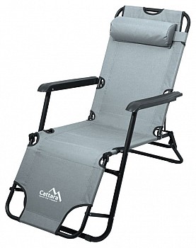 CATTARA Lehátko/křeslo COMFORT, šedé