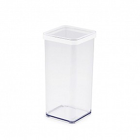 LOFT Dóza na potraviny, transparentní, plast, 1,5 l