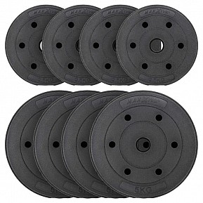 Maxxiva Sada závaží na činky, 30 kg, 8 ks