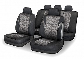 Potahy sedadel Jack III. Airbag, sada 9 ks