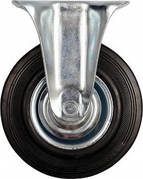 Kolečko pevné, gumové - 130 kg, 160/40/195 mm