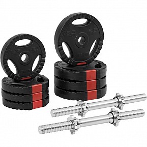 Gorilla Sports Nakládací činkový set, 60 kg