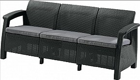 Zahradní pohovka CORFU LOVE SEAT MAX antracit