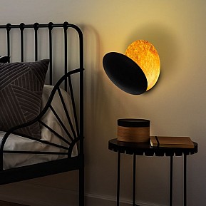 Nástěnná LED lampa, 25 cm, měděná