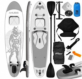 PHYSIONICS Nafukovací paddleboard, bůh Anubis, 366 cm