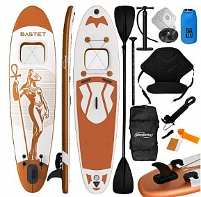 PHYSIONICS Nafukovací paddleboard, bohyně Bastet, 366 cm