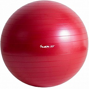 Gymnastický míč MOVIT - červený, 75 cm