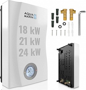 AQUAMARIN Elektronický průtokový ohřívač 24 kW, plast