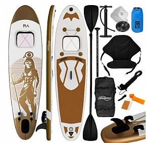 PHYSIONICS Nafukovací paddleboard, bůh Ra, 366 cm