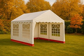 Zahradní párty stan 4 × 3 m – PVC plachta 400 g/m²