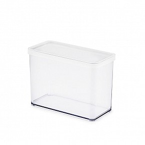 LOFT Dóza na potraviny, transparentní, plast, 2,1 l