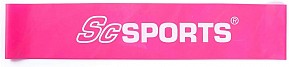 ScSPORTS odporová guma, odpor 4 kg, růžová