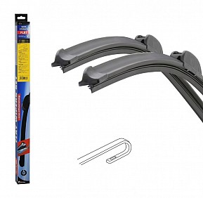 Stěrače FLAT SET (HOOK) 660 + 660 mm