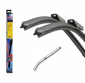 Stěrače FLAT set (bolt) - 610 + 550 mm