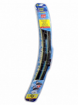 Stěrače Flat double (D18) - 610 + 450 mm, Octavia III