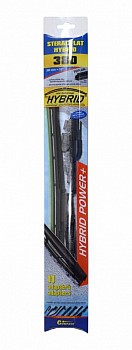 Stěrač Hybrid 380 mm + 11 adaptérů z teflonu