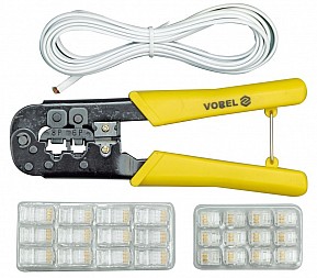 Konektorové kleště + kabel - 2,5 m