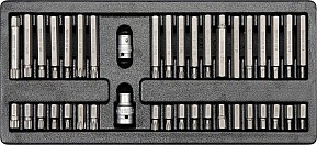 Vložka do zásuvky - šroubovací nástavce, 40ks