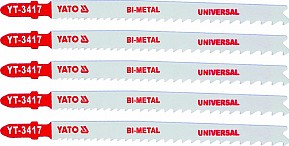 List pilový do přímočaré pily 130 mm UNI TPI10-5, 5 ks