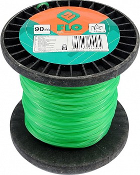 Struna do strunové sekačky, hvězdicový průřez, 2,0 mm x 90 m