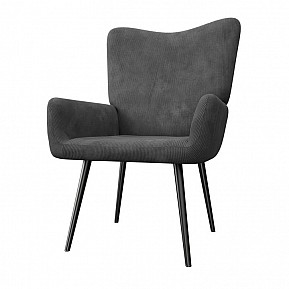 Křeslo ušák skandinávské, šedé