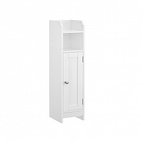 VASAGLE koupelnová skříňka bílá 80 cm, nastavitelná police