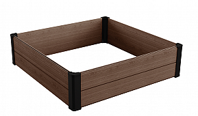 Květináč Maple Square, hnědý