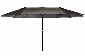 Velký XXL slunečník 4,5 m - antracit