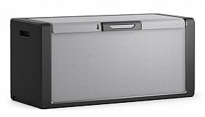 Zahradní box TITAN CHEST, 300 L, šedá/černá