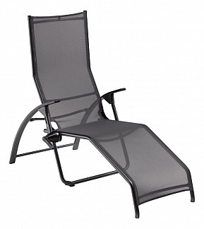 Sklápěcí lehátko Tampa, antracit