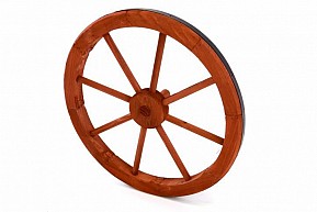 Dřevěné kolo Garth, 45 cm, stylová rustikální dekorace