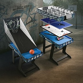 Multifunkční herní stůl 5v1 – fotbálek, basketbal, hokej