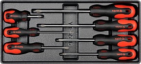 Vložka do zásuvky - šroubováky křížové 7ks