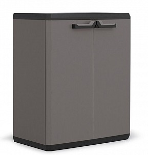 PIU BASE skříňka, černo/šedá