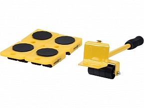 Sada podložek s kolečky, nosnost 150 kg, 5 ks