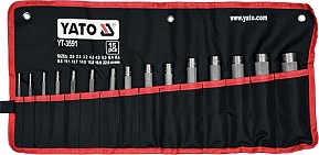 Sada průbojníků na kůži 15 ks