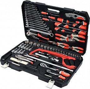 Gola sada 1/2', 1/4'' + příslušenství - 79 ks