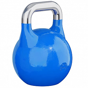 Gorilla Sports Soutěžní kettlebell, modrý, 12 kg