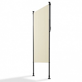 Svislá markýza na balkon 100x228-316 cm, UV ochrana, béžová