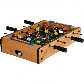 GamesPlanet® Mini stolní fotbálek, 50,5 x 31,5 x 10, světlý