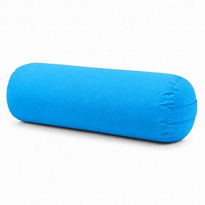 Bolster na jógu válec, modrý, 60 × 20 cm