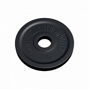 Gorilla Sports Zátěžový kotouč 50/51 mm, litina, 5 kg