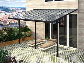 Zahradní pergola BRUCE H 557 x 305 cm, transparentní