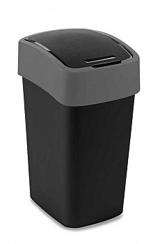 Odpadkový koš FLIPBIN, 25 L, černý
